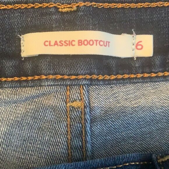 Levi Strauss Water < Less Classic Bootcut Jeans Size 6 - Picture 3 of 3